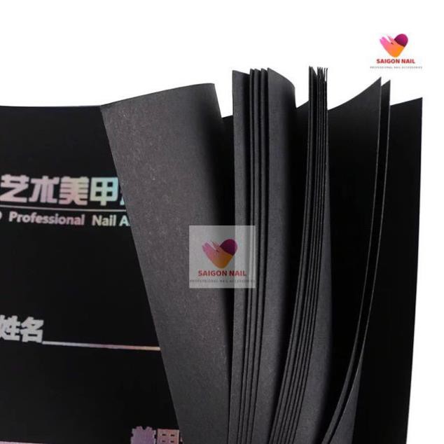 Sổ đen tập vẽ móng