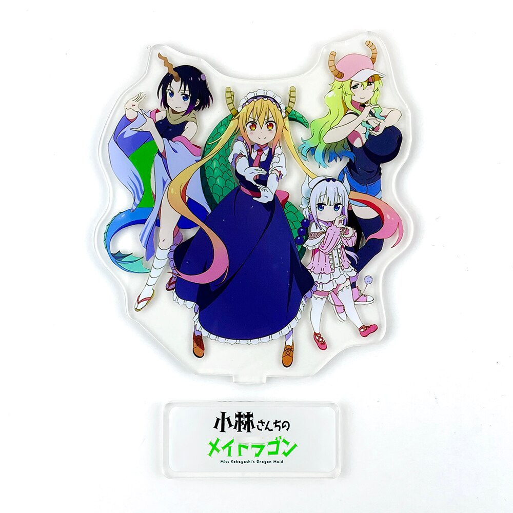 Mô hình nhân vật Kobayashi-san Chi No Maid Dragon Miss Toru Kanna Elma bằng acrylic