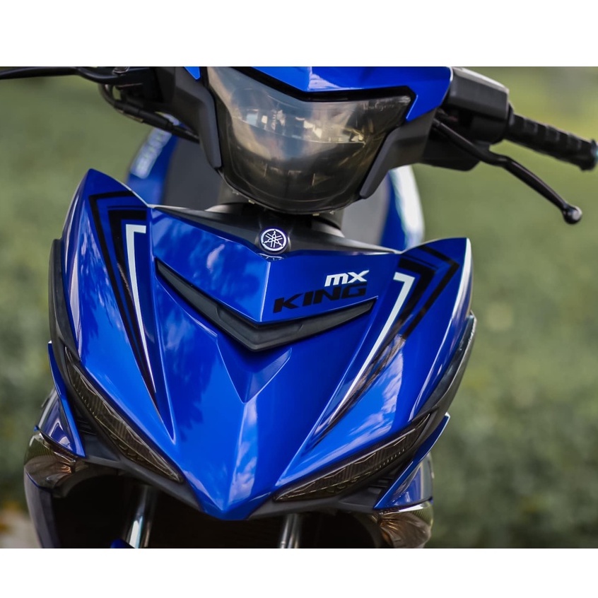 Tem exciter 150 xanh gp chỉ trắng đen y15zr