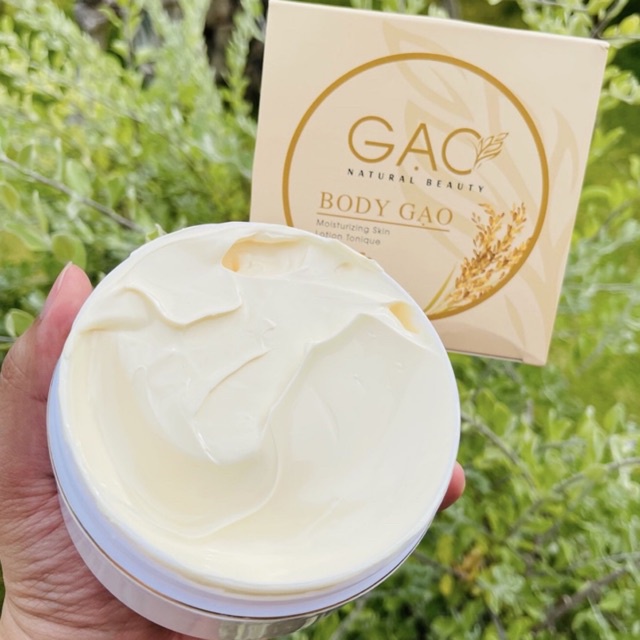 Combo 2 Kem body trắng da Gạo Natural Chính Hãng