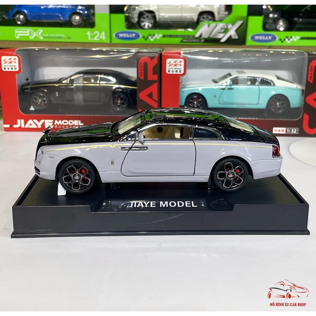 Mô hình xe kim loại Rolls Royce Phantom Wraith tỉ lệ 1:32 hãng Double Horses 3 màu