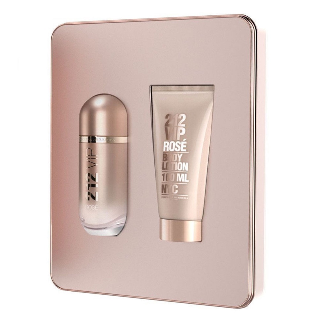 BỘ NƯỚC HOA NỮ CAROLINA HERRERA 212 VIP ROSÉ | Thế Giới Skin Care