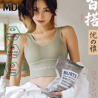 Áo bra croptop tập gym, yoga co giãn BL10 kiểu áo croptop tập gym nữ co giãn, có mút nâng ngực, thoáng mát
