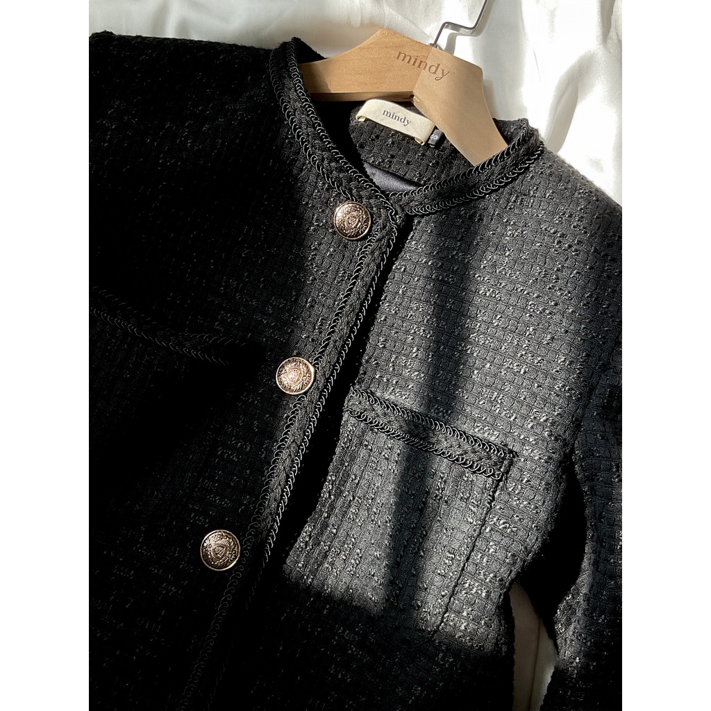 Áo khoác tweed Emma Tweed Jacket - Mindy