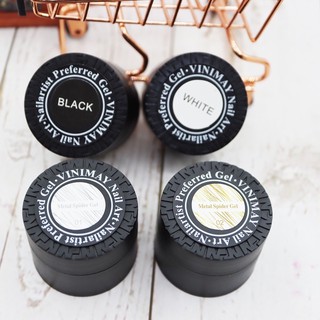 Gel nhện vinimay đen trắng