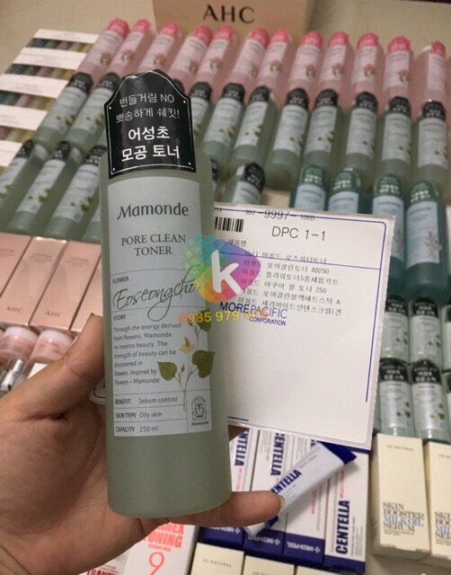 (Đủ bill) Toner nước hoa hồng Mamonde Rose / Pore Clean / Aqua / Honey / Chamomile Pure toner Diếp cá đất sét | WebRaoVat - webraovat.net.vn