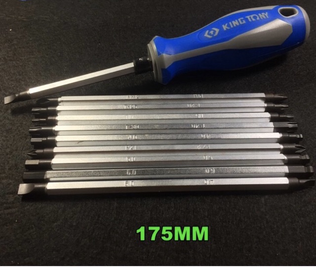 32518MR Bộ tua vít 11 chi tiết Kingtony