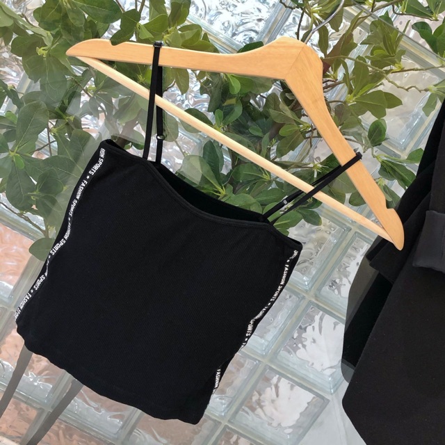 Áo bra dây mảnh bra 2 dây co giản tốt 2056
