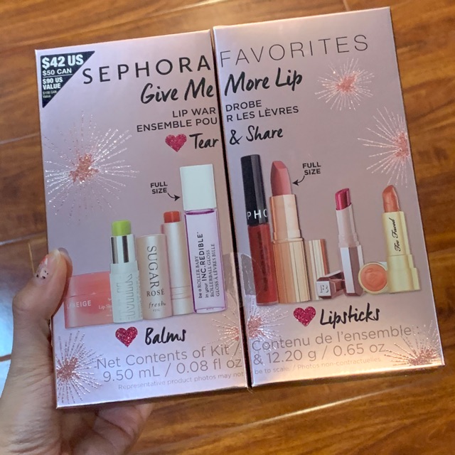 [Trả order] Bộ son Give me more lip