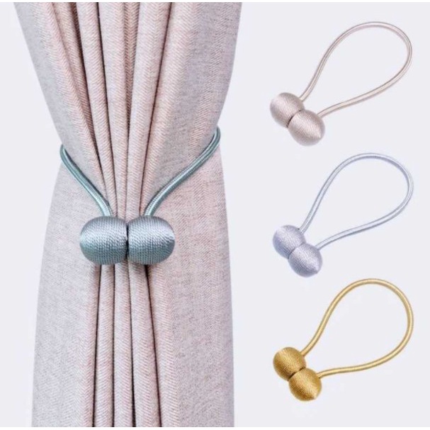 Dây Buộc Rèm Cửa Nam Châm, Thiết Kế Theo Phong Cách Châu Âu Cực Sang Trọng, Trẻ Trung