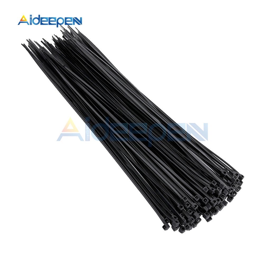 100pcs/bag 200mm Self-locking Nylon Cable Ties 8inch 12 color Plastic Zip Tie Wire Binding Wrap Straps Fasten Cable | BigBuy360 - bigbuy360.vn