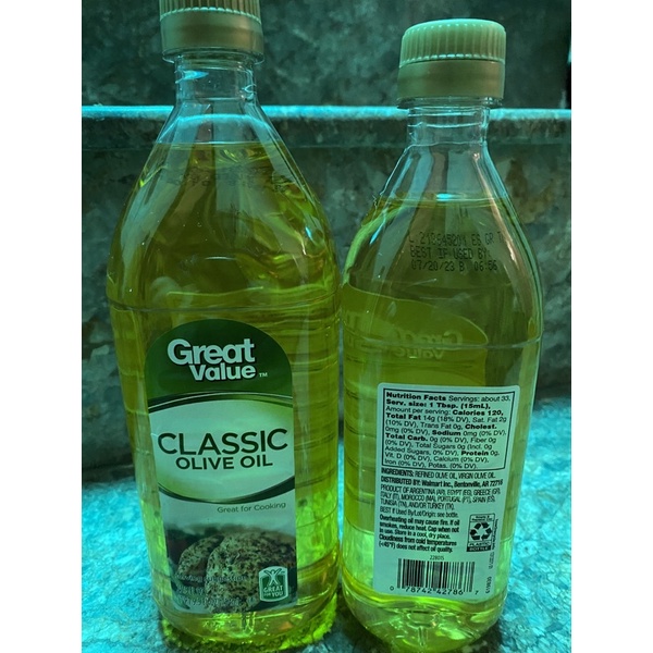 Dầu ăn Great Value Classic Olive USA