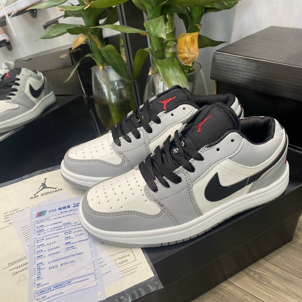 [Full Box] Giày Sneaker Jordan 1 màu đen Thấp Cổ Nam Nữ Chuẩn Xịn, Giày JD1 Panda - Nguyễn Tình sneaker | BigBuy360 - bigbuy360.vn