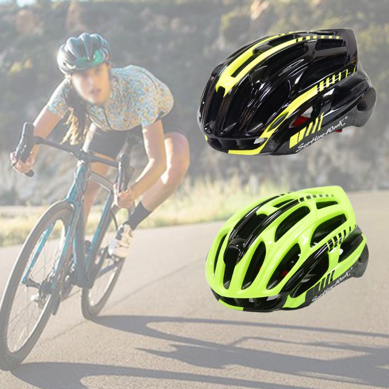 Mũ Bảo Hiểm Tích Hợp Nón Bảo Hiểm Thoáng Khí Trọng Lượng Nhẹ Dùng Khi Đi Xe Đạp Leo Núi Cho Nam Và Nữ