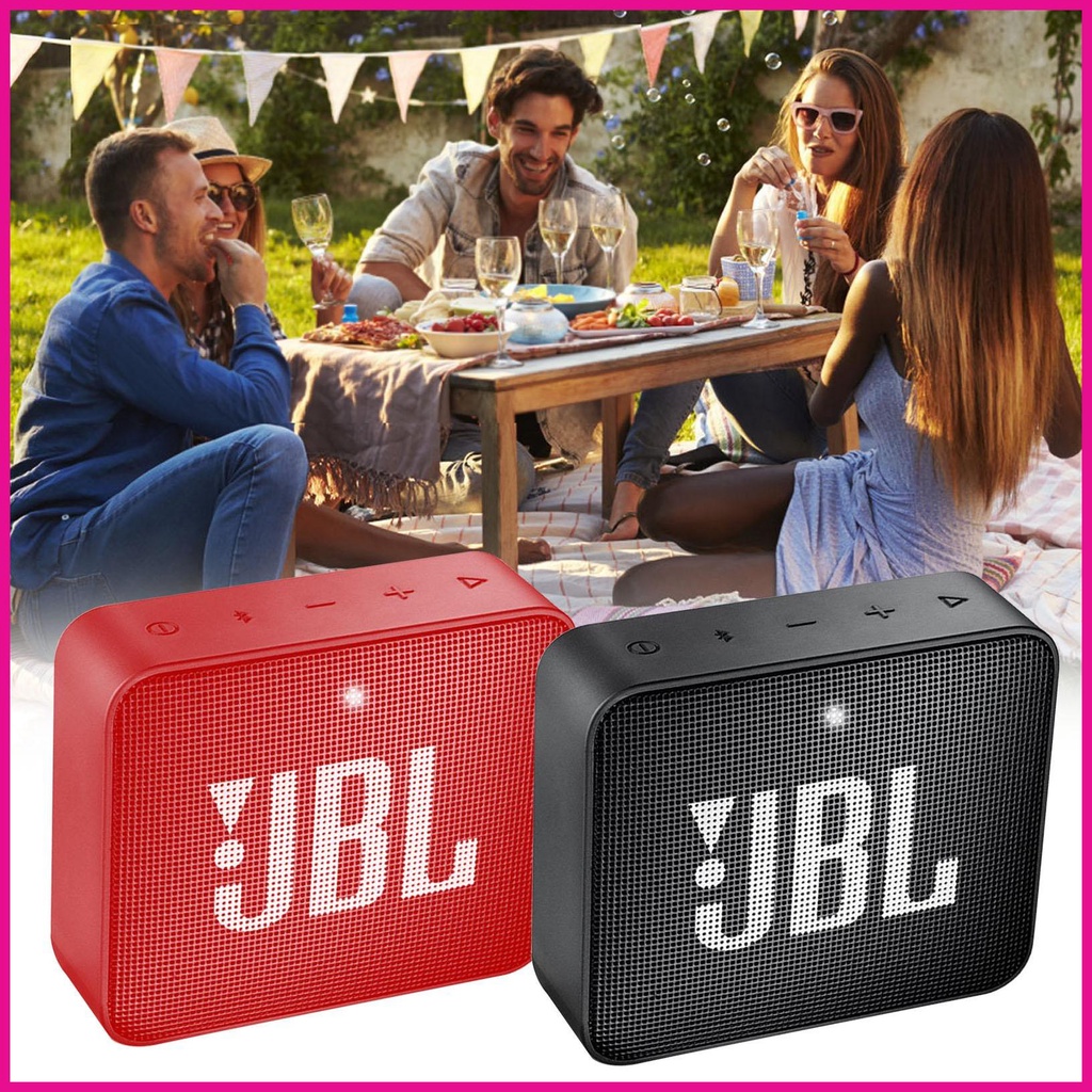 Loa Bluetooth Không Dây JBL GO2 Mạ Vàng Gạch 2nd Generation Siêu Trầm Chất Lượng Cao