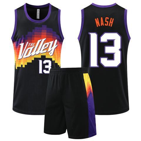Quần áo thể thao№❡✣Suns New Season City Edition Paul Jersey Số 3 Đồng phục bóng rổ tập luyện thể thao nam thi đấu củ