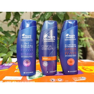 Dầu gội head Mỹ làm sạch gàu nấm da đầu ngứa 400ml