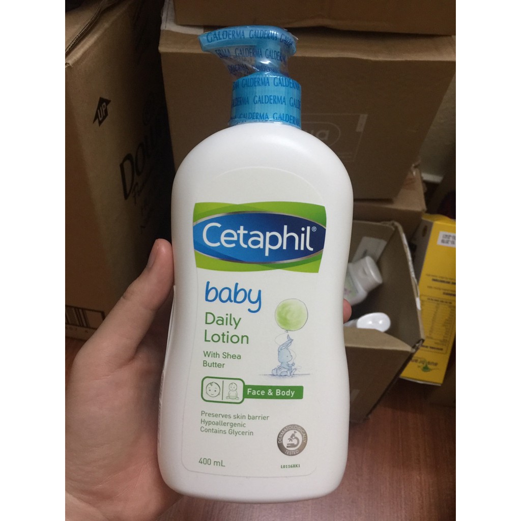 [Chính Hãng] Sữa dưỡng ẩm cho bé Cetaphil Baby Daily Lotion 400ml