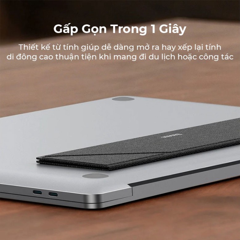 ĐẾ TẢN NHIỆT LAPTOP BASEUS ULTRA THIN LAPTOP STAND SIÊU MỎNG CHO LAPTOP MAPBOOK ASUS DELL SONY LE