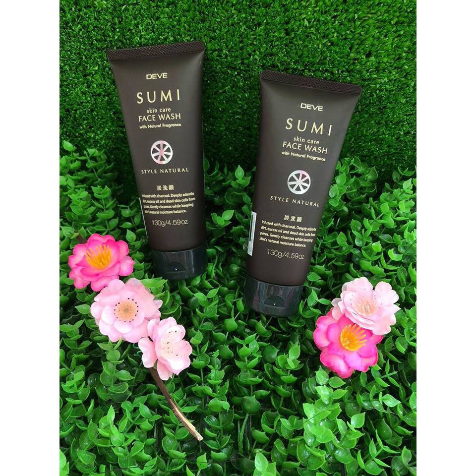Sữa Rửa Mặt Deve Sumi Than Hoạt Tính 130g