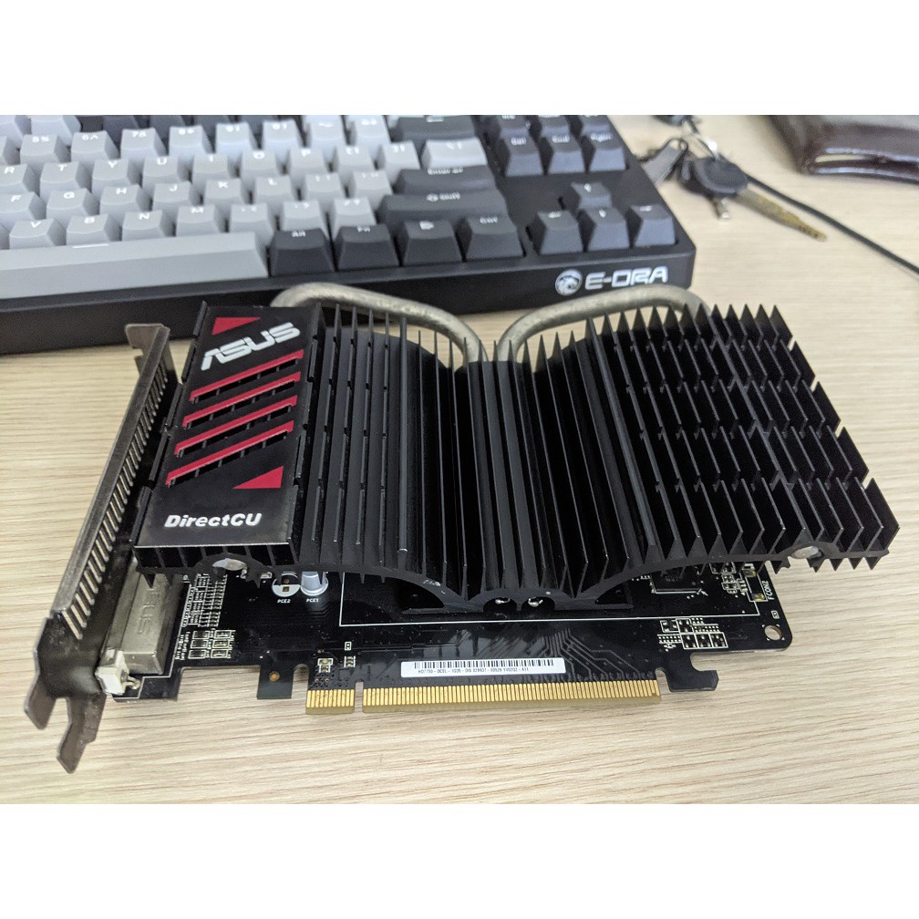 Card màn hình VGA ASUS HD 7750 DirectCU Silent 1GB GDDR5 128-Bit HD7750-DCSL-1GD5