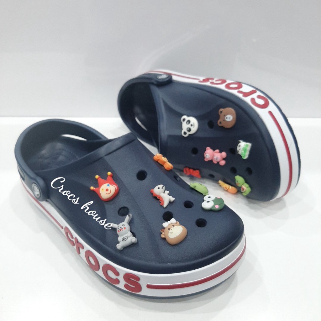 (Chính hãng) dép crocs baya cao cấp tặng kèm jibbitz gắn dép, crocs nam nữ gắn stickers (bảng màu 2)  - Crocs house