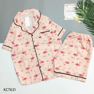 Bộ ngủ pijama kate thái loại 1 mềm , mịn, mát