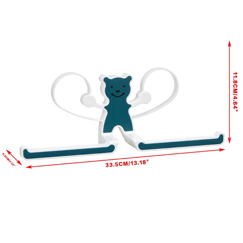 Giá Đỡ Khăn Tắm Gắn Tường Không Cần Đục Lỗ