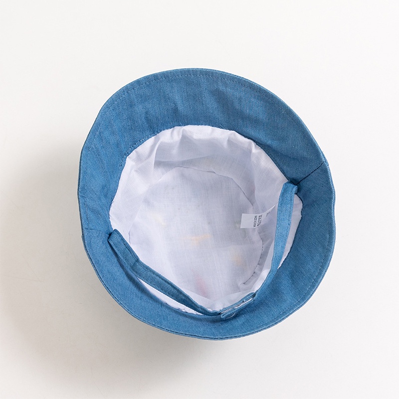 Mũ Xô Chống Nắng Thêu Họa Tiết Hoạt Hình Dễ Thương Thời Trang Xuân Hè Cho Bé