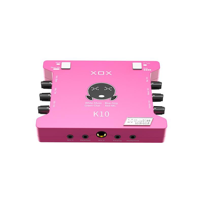 SOUNDCARD XOX K10 Jubilee - K10 2020 Phiên Bản Quốc Tế - Kỷ Niệm 10 Năm XOX (nhập GIADTBQ giảm 5k)