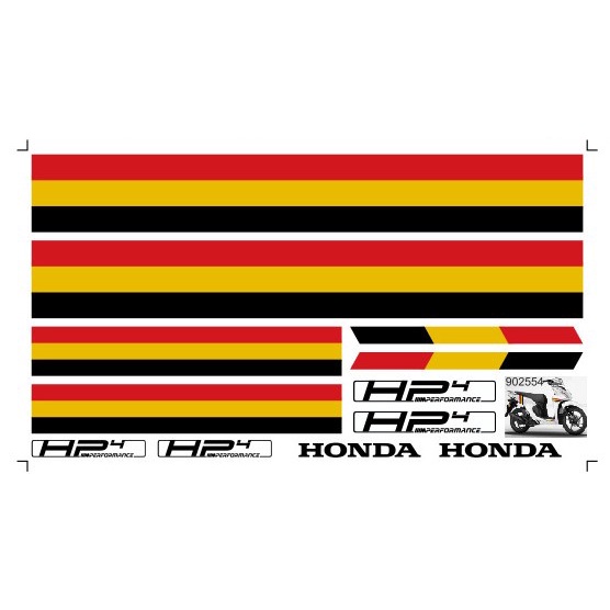 Tem Rời Vision 4Hp V2 ĐỦ MÀU- Ảnh Thật #Temxemay #Decal #Vision #Temroi #Temxe #TemRoi #Honda