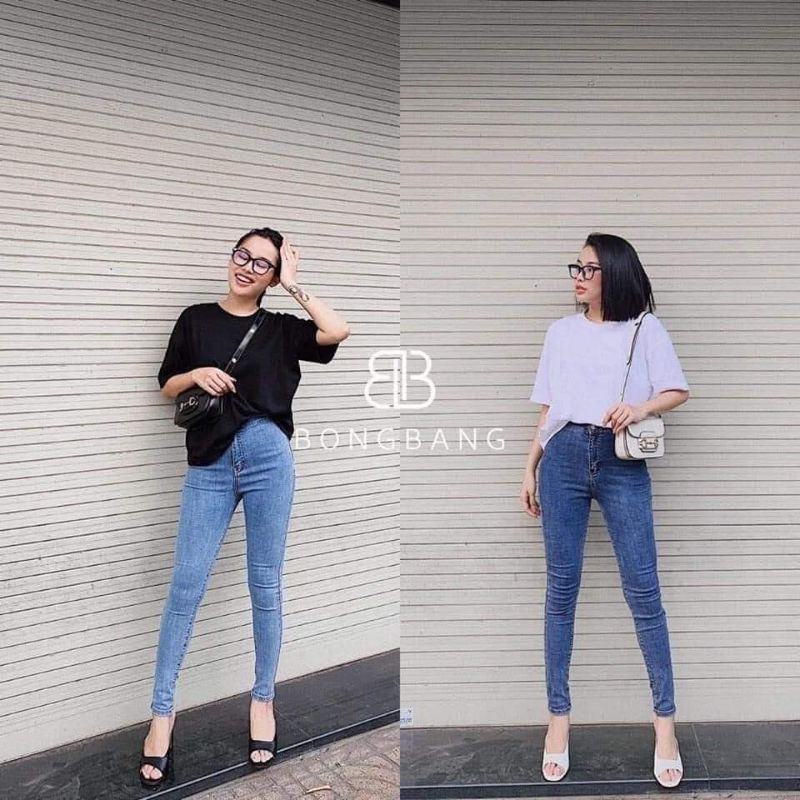 quần jean zara xanh
