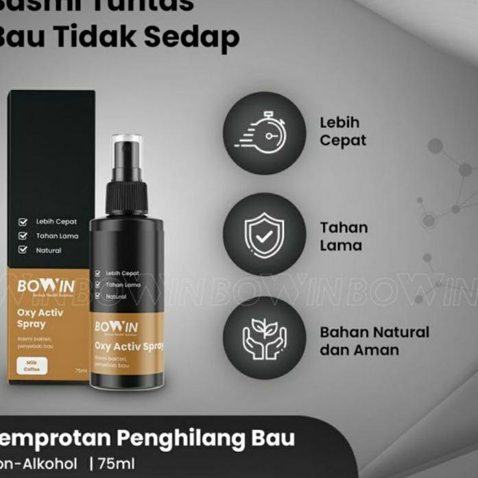 Bowin Xịt Kích Hoạt - Chai Xịt Loại Bỏ Mùi Hôi Cho Quần Áo Thể Thao - Mũ Bảo Hiểm Thể Thao Có Mùi