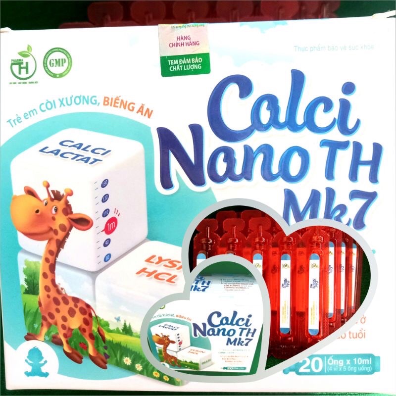 ✅CALCI MK7 NANO (hộp 20 ống)