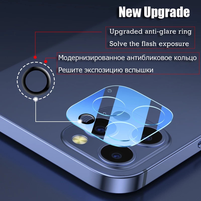 Kính cường lực bảo vệ Camera iphone 14 14 pro max 13 /13 Pro Max/12/12 Pro/12 Pro Max