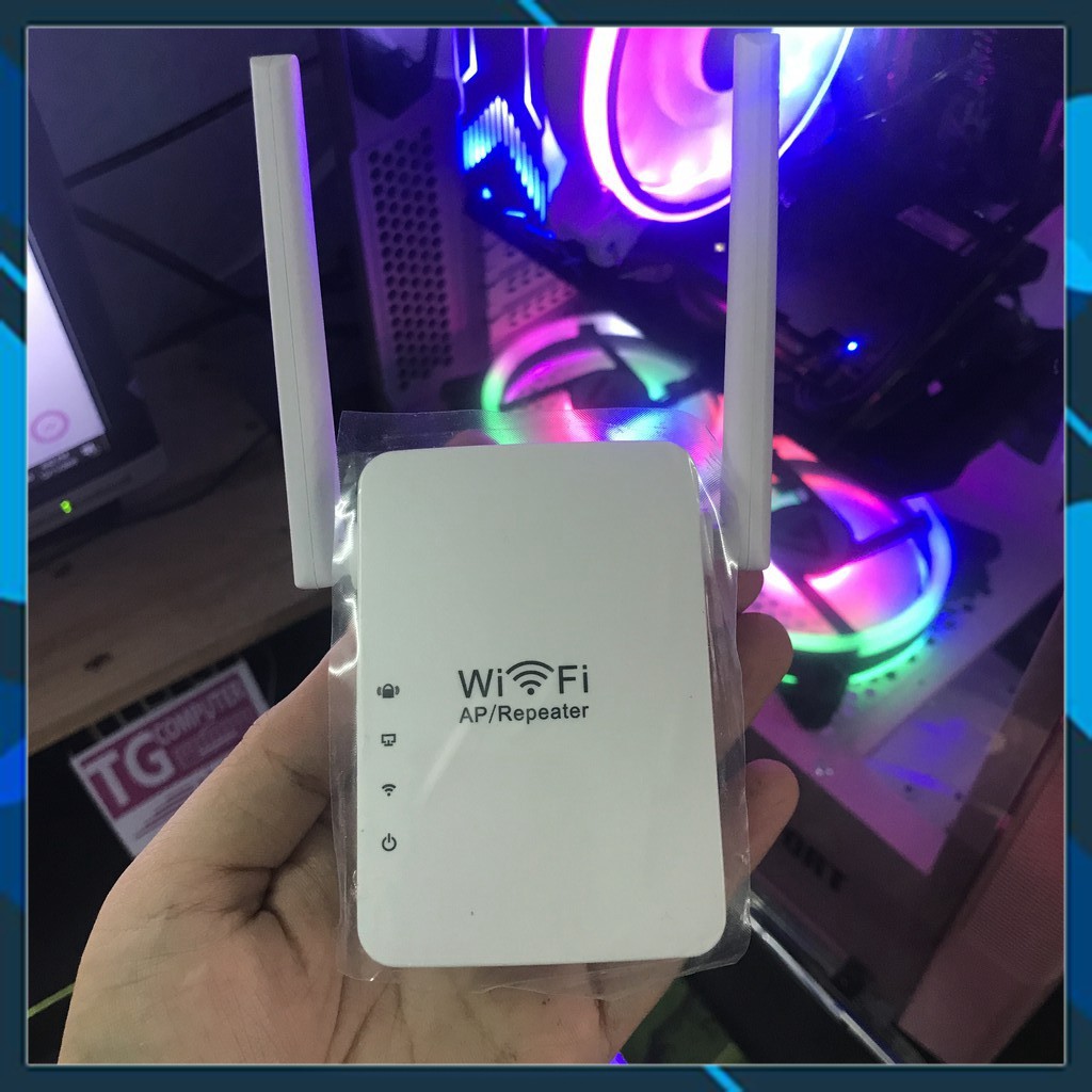 Bộ kích sóng wifi giá rẻ (Xả Kho) Kích sóng Wifi siêu mạnh (2 anten) WR12 Sản phẩm chất lượng