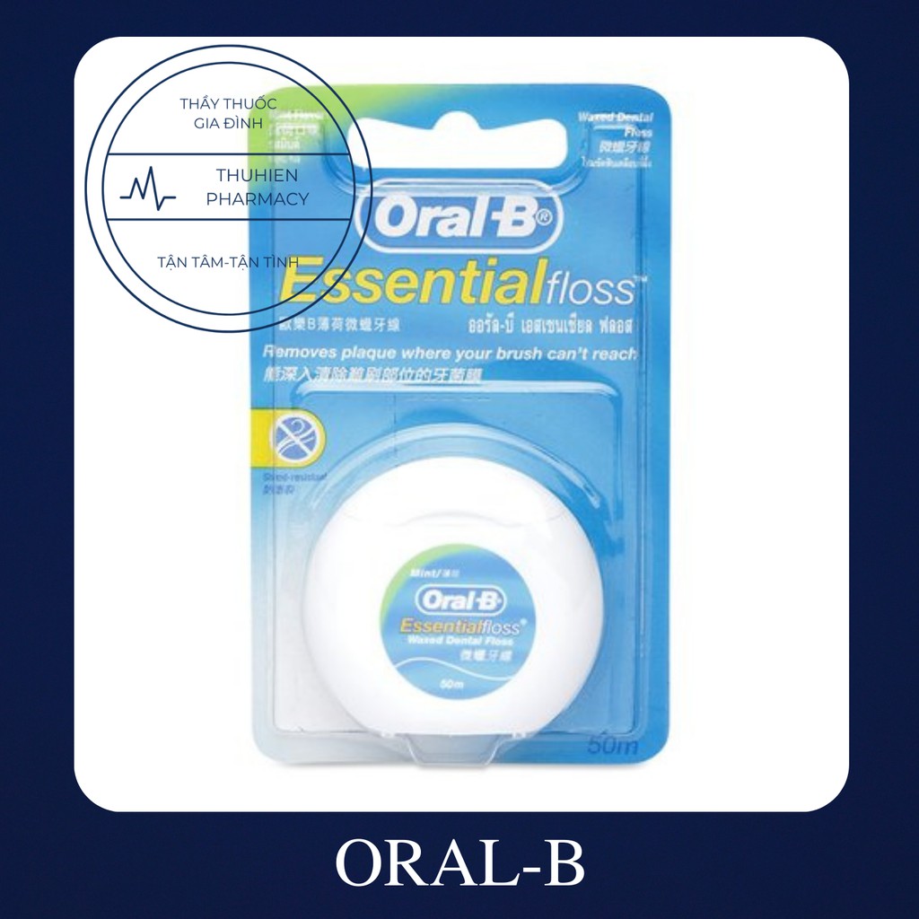 Chỉ nha khoa Oral-B Essential Floss (50m/hộp)