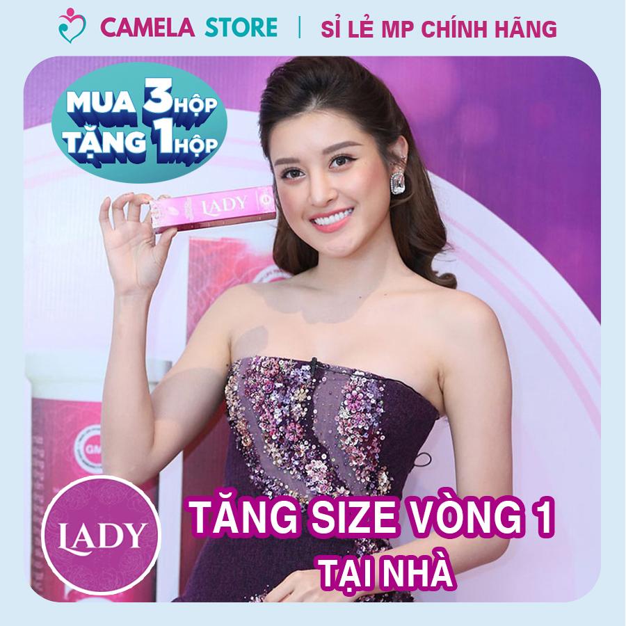 Sủi nở ngực LADY chính hãng, lọ 20v, tăng kích thước vòng 1, nâng cơ săn chắc vòng 1