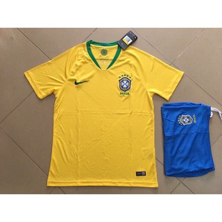 Quần Áo Bóng Đá Đội TuyểnCLB Brazil Sân Nhà 2018
