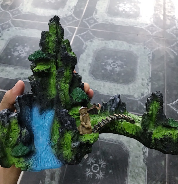 NÚI TRANG TRÍ HỒ CÁ NON BỘ 22x13x17cm