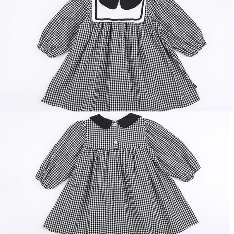 Đầm Công Chúa Cổ Búp Bê Xinh Xắn Cho Bé Gái