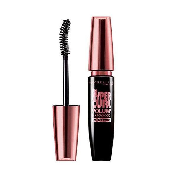 Mascara Maybelline Volume Express Hyper Curl Wp Black 9.2ml.