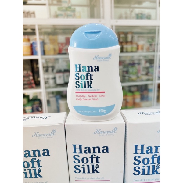 Dung Dịch Vệ Sinh Phụ Nữ Hana Soft Silk Hanayuki ( Hàng Chính Hãng )