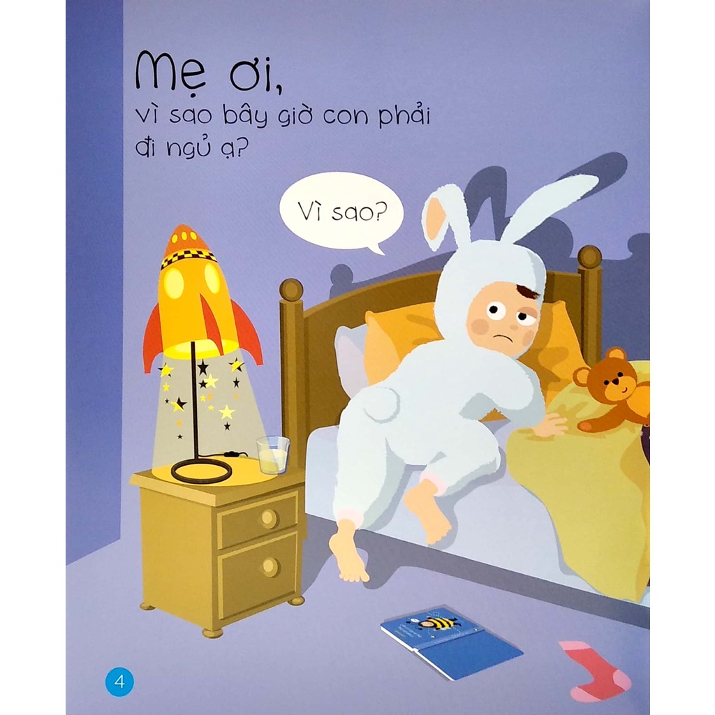 Sách Bi Bô Bé Hỏi? - Vì Sao Con Phải Đi Ngủ?