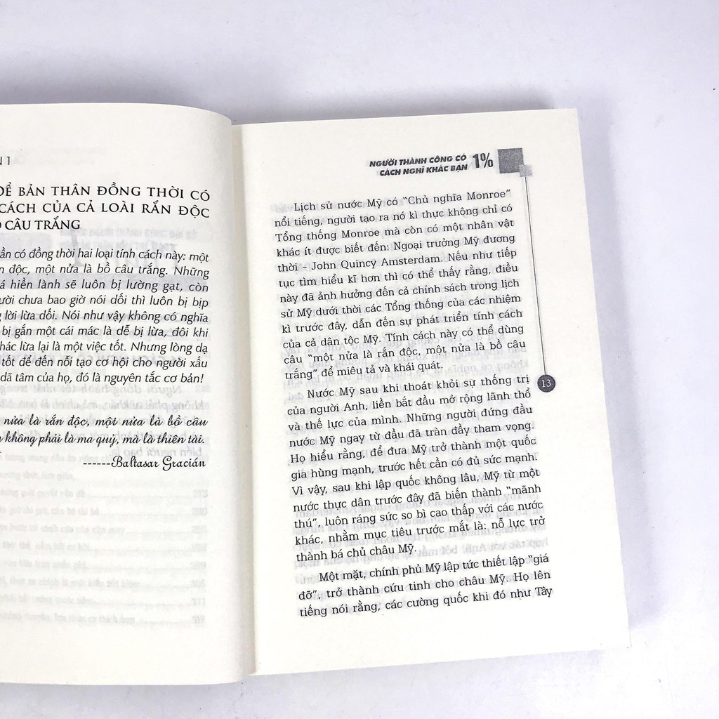Sách - Người thành công có 1% cách nghĩ khác bạn - 49 Bí quyết thành công từ Baltasar GRACIÁN