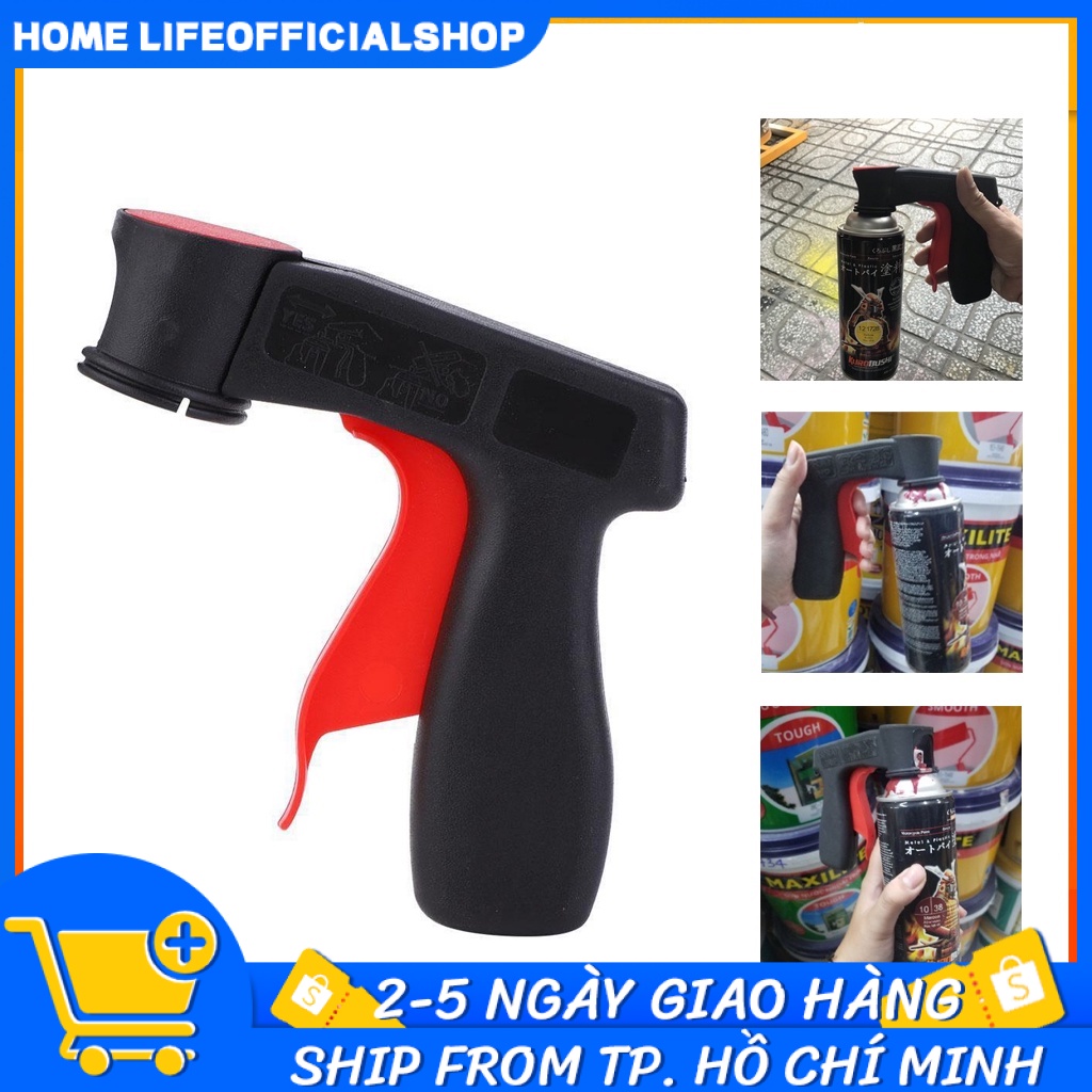 Máy phun sơn cầm tay đa năng, dụng cụ phụ trợ phun sơn bình xịt cò súng, phụ kiện bảo dưỡng ô tô
