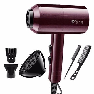 Máy sấy tóc tạo kiểu deliya 2200w tặng bộ phụ kiện 5 món phiên bản mới nhất