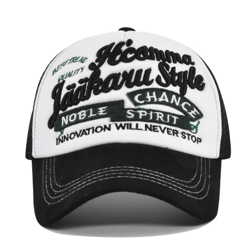 Mũ trucker thêu phong cách streetwear, vintage, workwear Brokeboiz