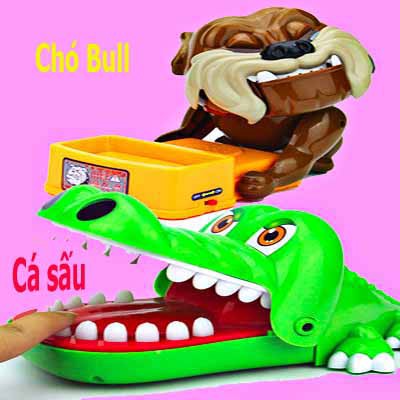 TRÒ CHƠI CÁ SẤU CẮN TAY
