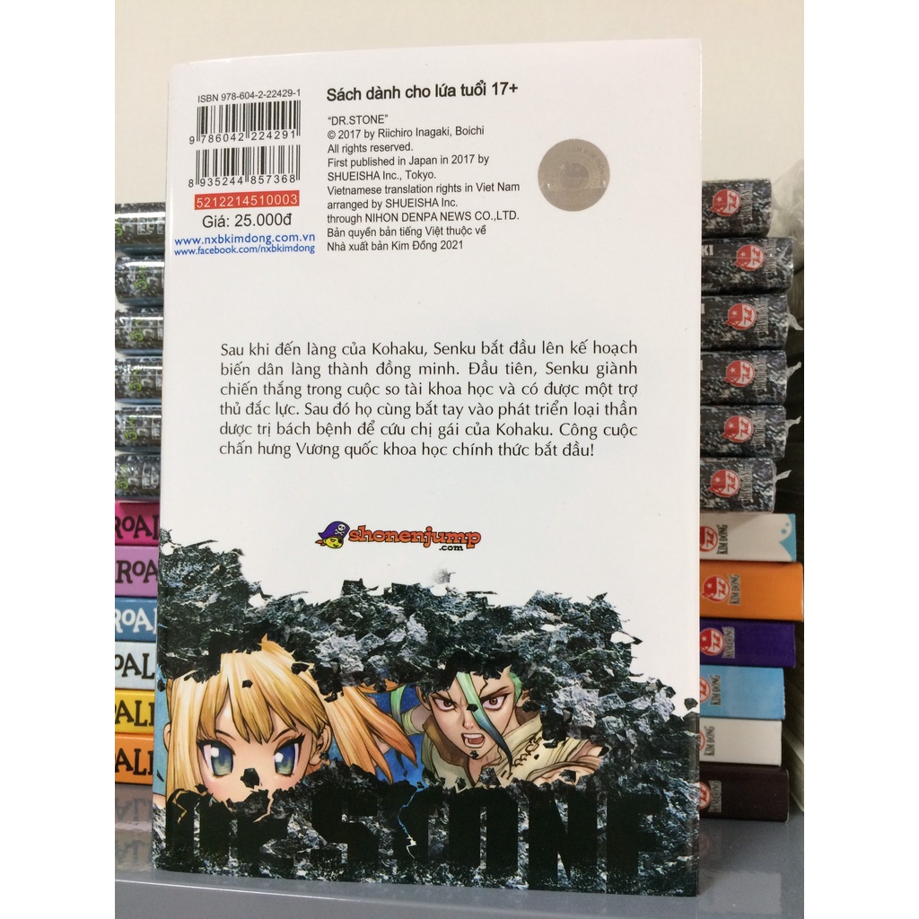 Sách - Dr. Stone - Tập 3